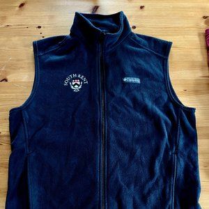 South Kent School fleece vest